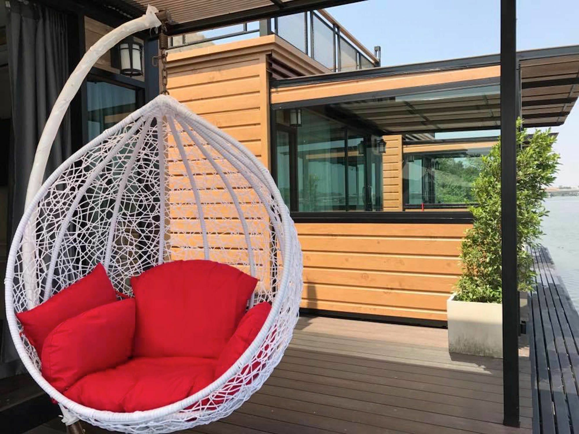 Blue Sky Raft At كانتْشانابوري المظهر الخارجي الصورة